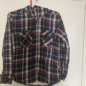 winter boys flannel sweater